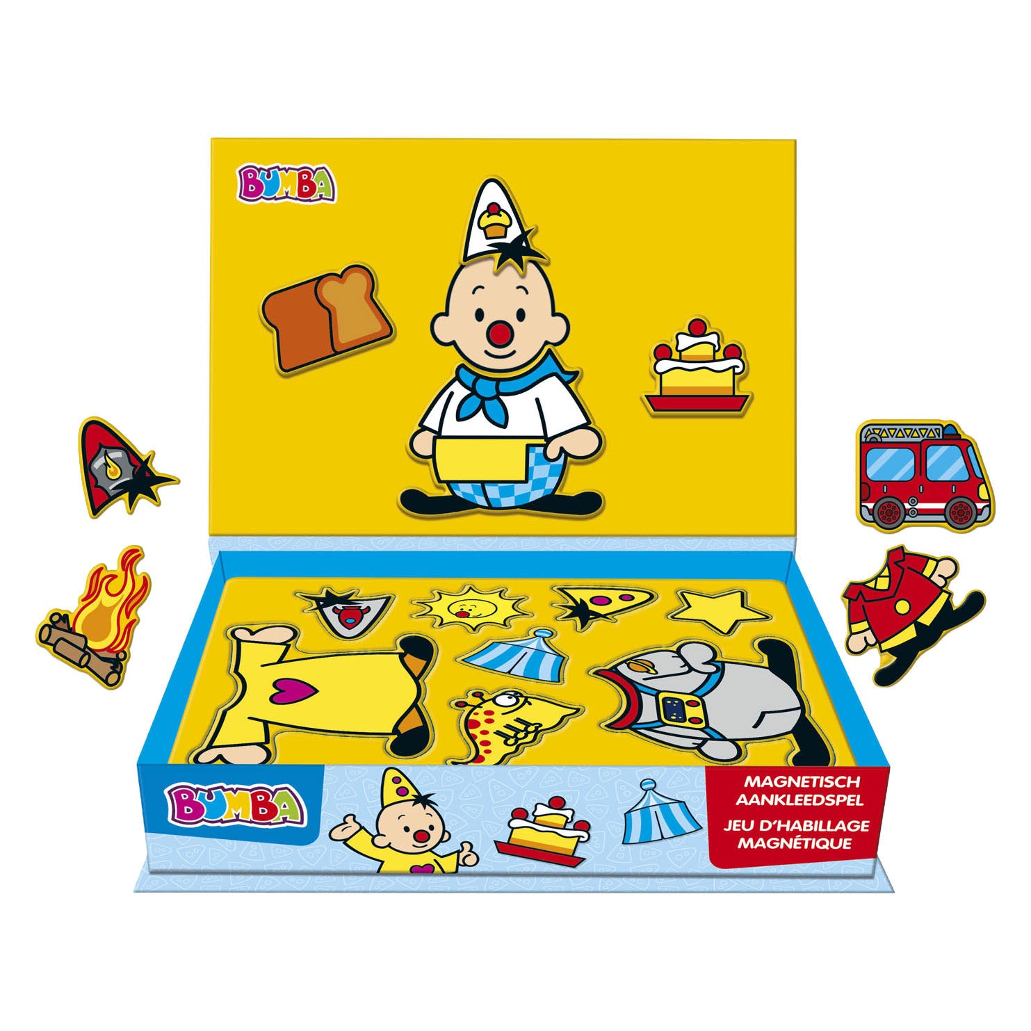 Bumba — magnetisch aankleedspel — bordspel — beroepen — creatief rollenspel