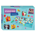 Studio 100 - spel - ganzenbord 30 jaar - met dobbelstenen en pionnen - jubileum editie