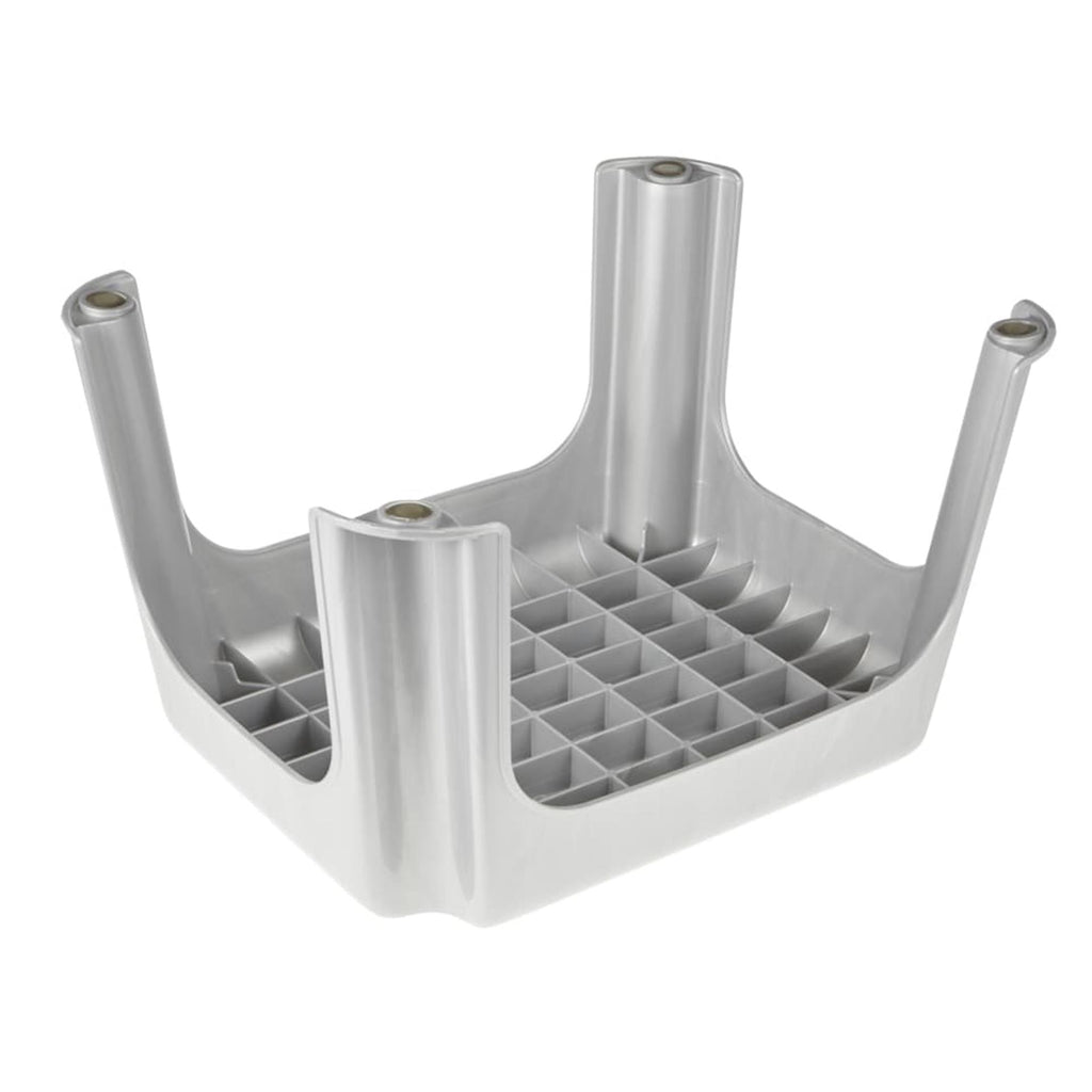 Keeeper opstapje 36,5x30x24cm zilver
