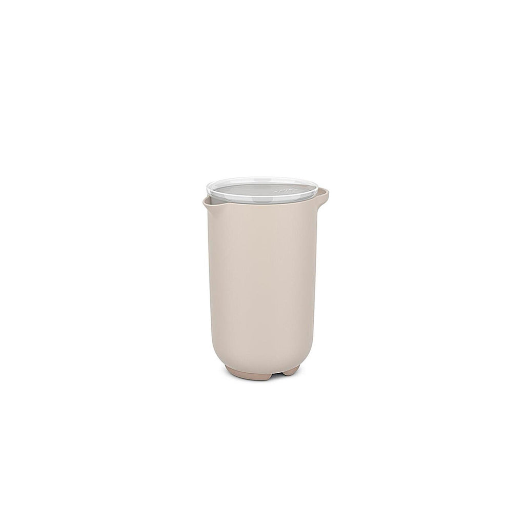 Mepal mixbeker met deksel 1l chalk