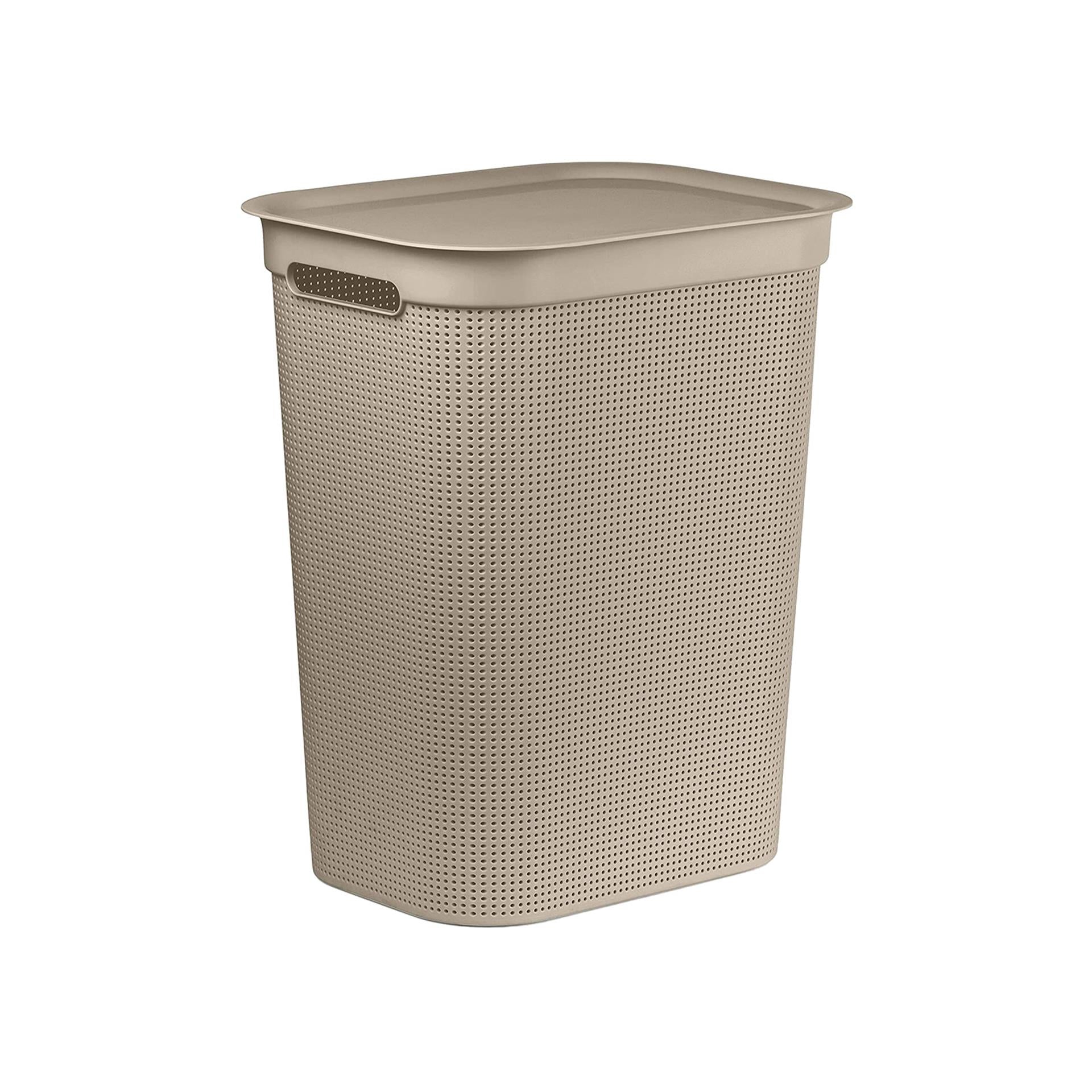 Rotho Wäschesammler Brisen 50 l Cappuccino
