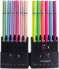 Bruynzeel Fineliner-Set Neon-Pastell, 12 Farben