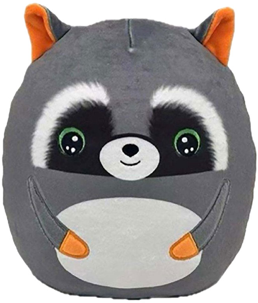 Ty Beanie Ty Squish-a-Boo, ein frecher grauer Waschbär, 20 cm