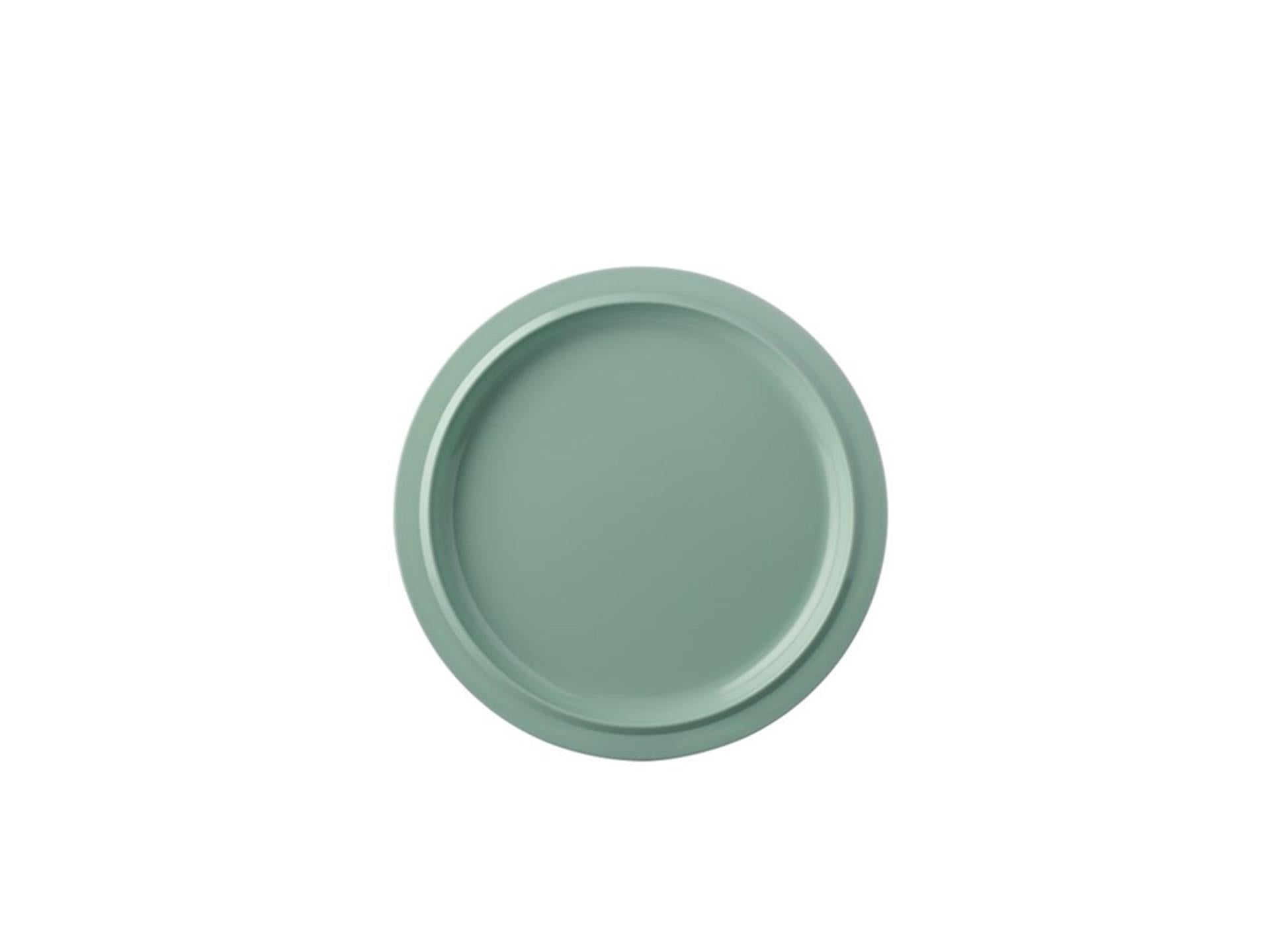 Mepal bord plat basic p250 retro green melamine ø25cm