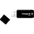 Usb flash drive integral 16 gb zwart
