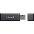 Usb-stick intenso alu line 64 gb 28mb s antraciet