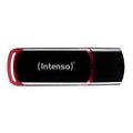 Usb-stick intenso 16 gb usb 2.0 zwart rood
