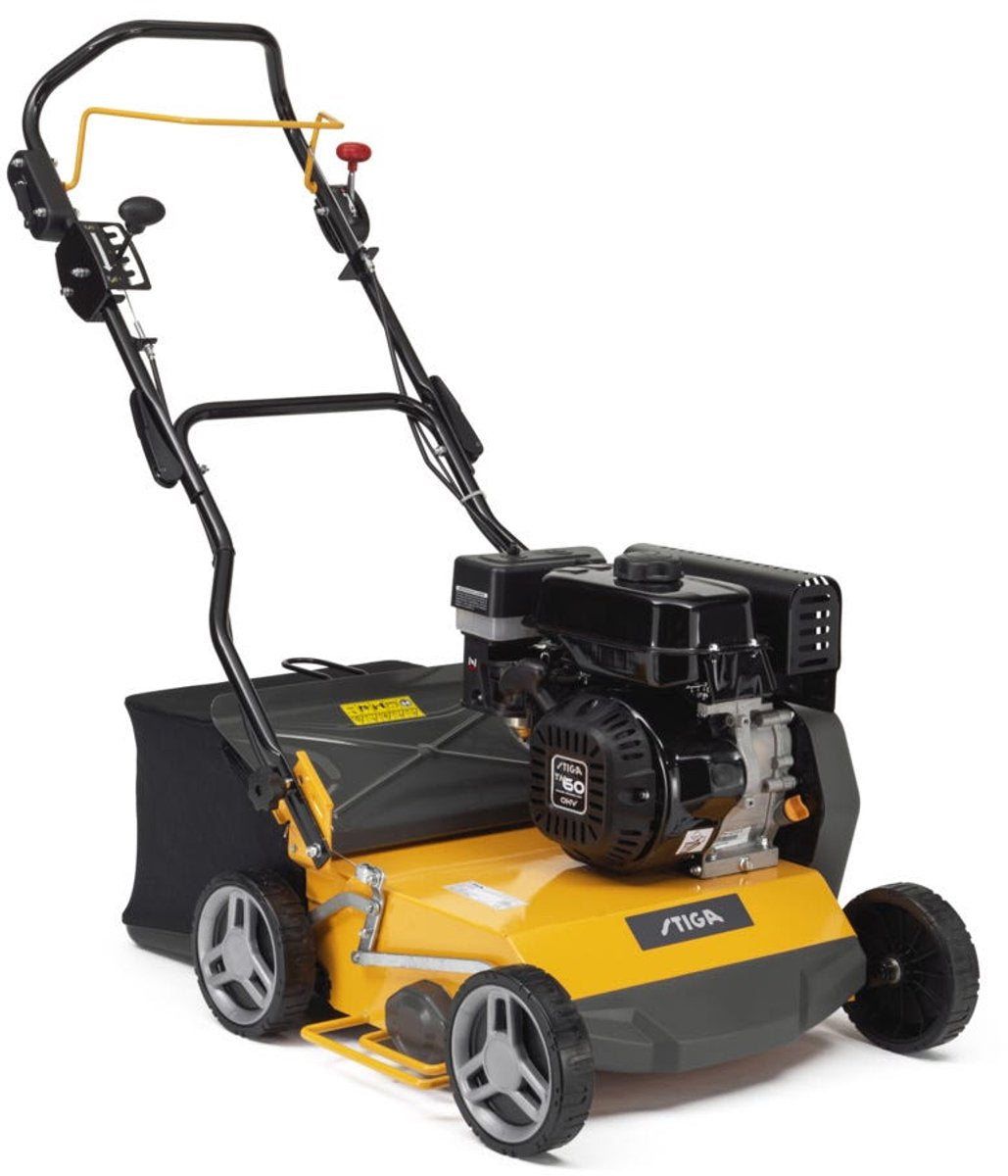 Stiga svp 40 g verticuteermachine - benzine - 40 cm - 32 zwevende messen