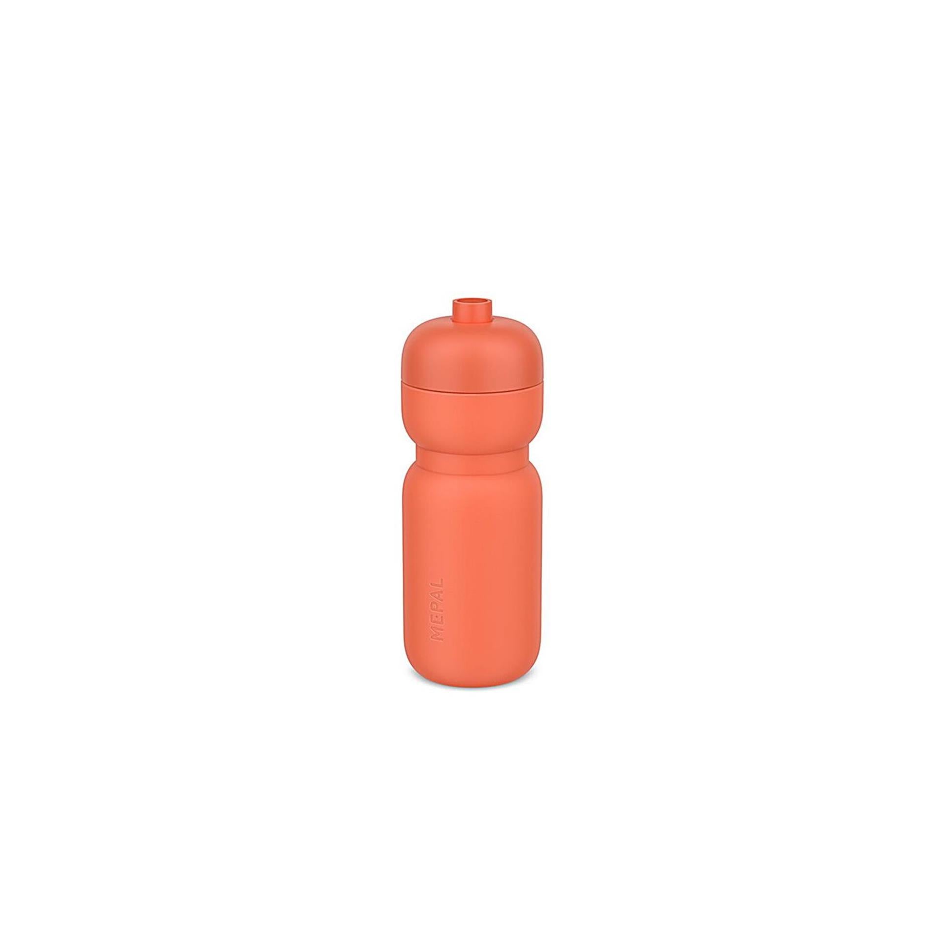 Mepal bidon squeeze sport 600ml - peach orange