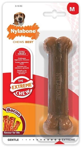 Nylabone Dura Chew für harte Kauer, Geschmack: Speck