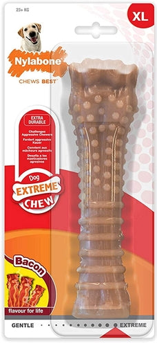 Nylabone Dura Chew für harte Kauer, Geschmack: Speck