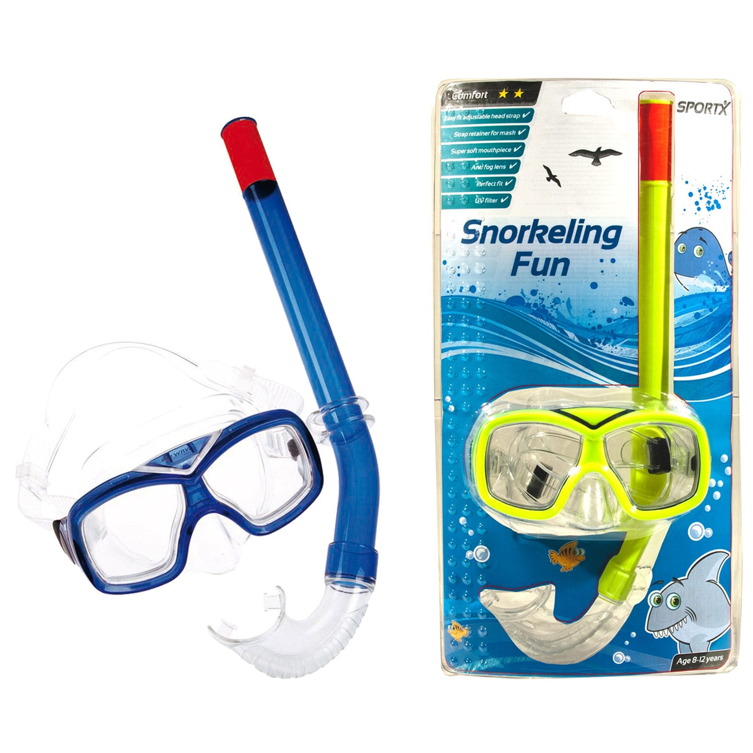 Sportx Junior Schnorchel-Set