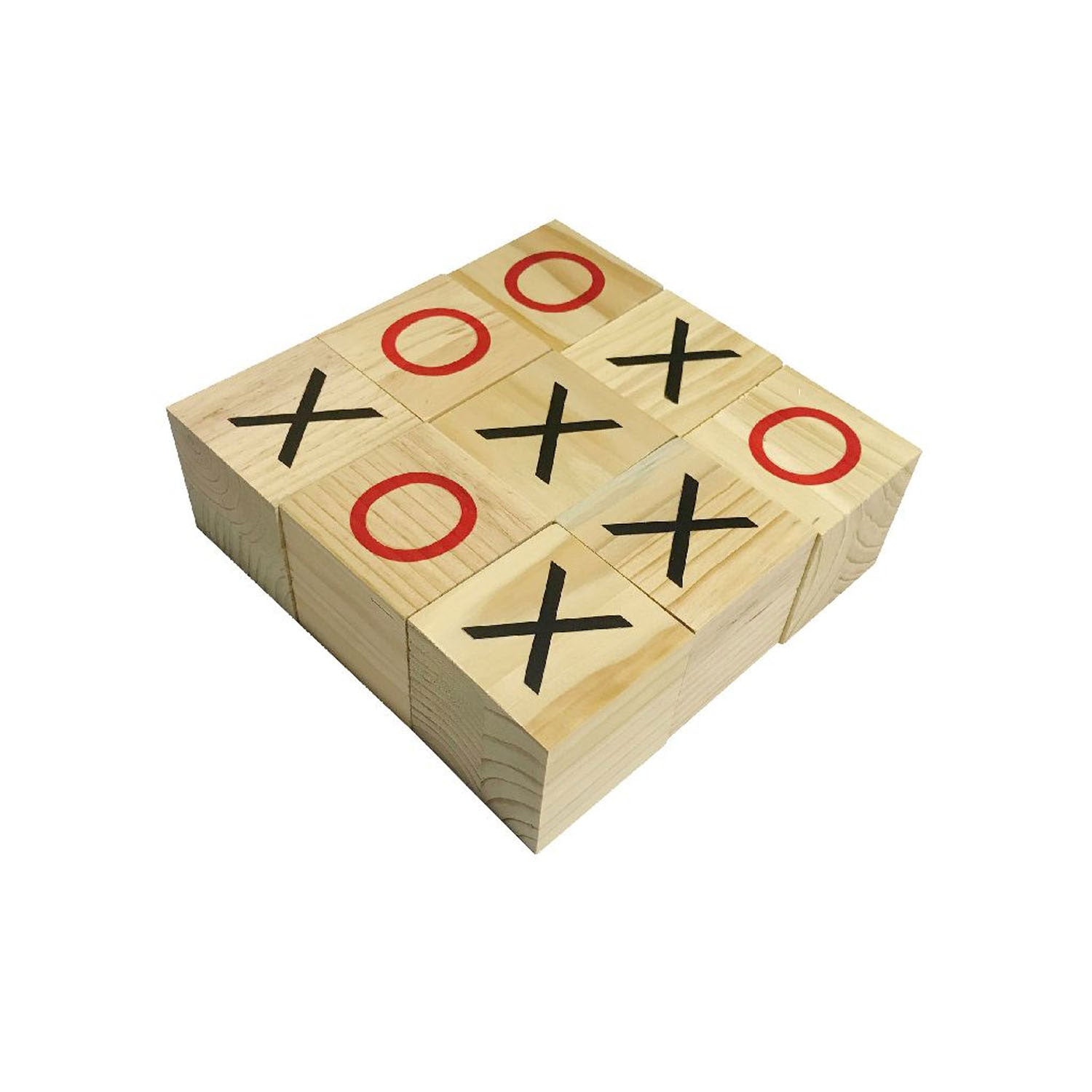 Outdoor-Spiele aus Holz: Tic Tac