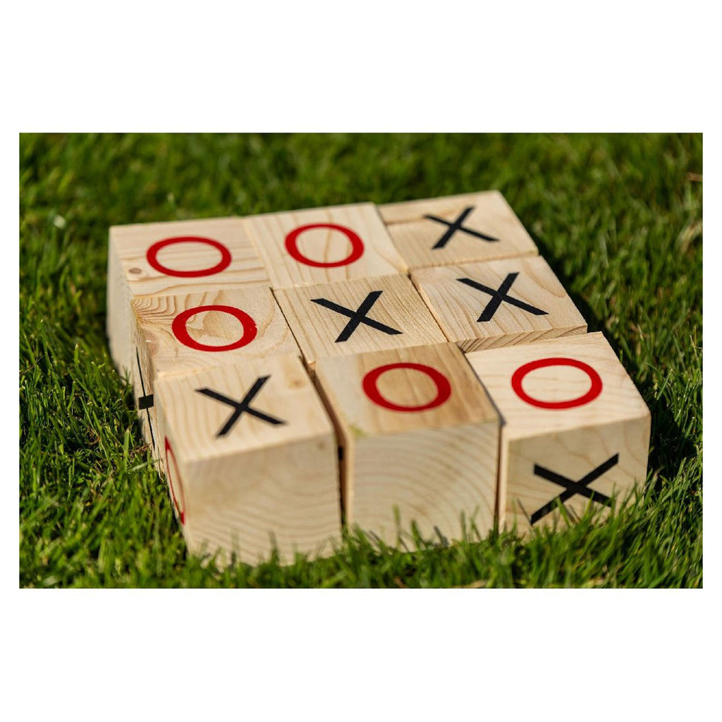 Outdoor-Spiele aus Holz: Tic Tac