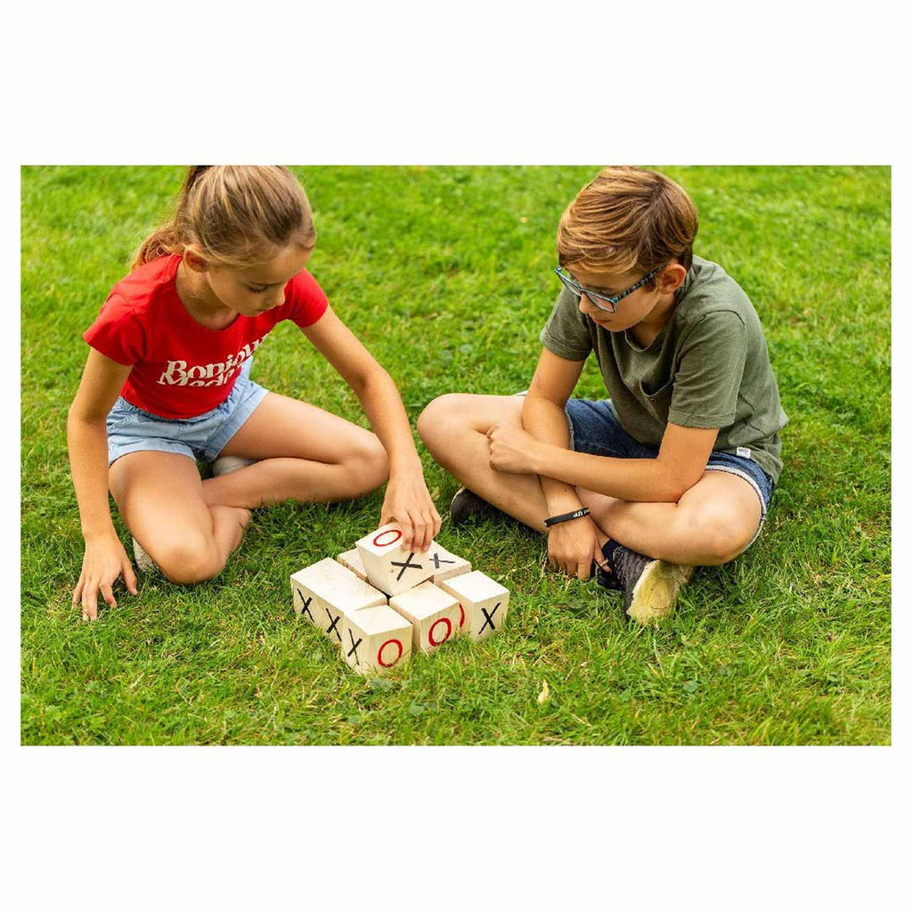 Outdoor-Spiele aus Holz: Tic Tac