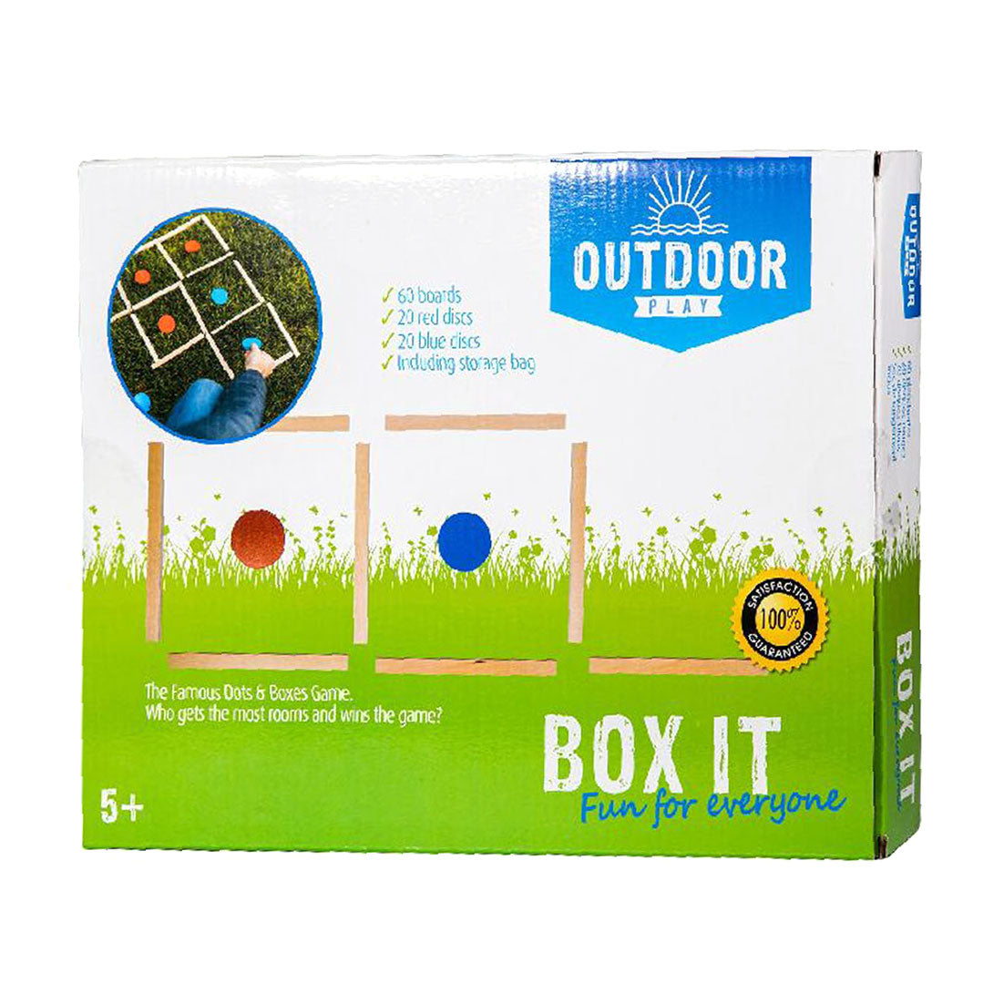 Spielkiste aus Holz für draußen
