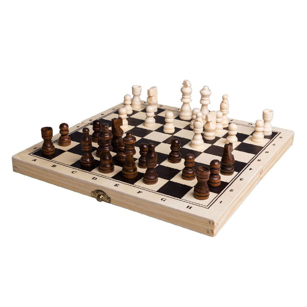 Clown games 3in1 spellendoos hout