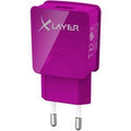 Usb stroomadapter xlayer 214115 paars