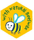Haku yoka sensory geometrische krijtjes - 6 stuks - bevat 10% bijenwas - 18 maanden