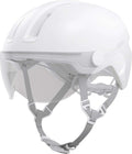 Abus fietshelm hud-y ace pure white s - 51-55 cm - wit - geschikt voor gebruik op elektrische fietsen - stadsfietsen - 400 g