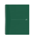 Oxford origins - duurzaam notitieboek - a4+ - geruit 5mm - 70 vel - groen