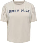 Only play - onpfont on ss loose tee dames sportshirt