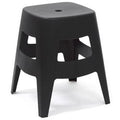 Kruk paperflow plastic zwart