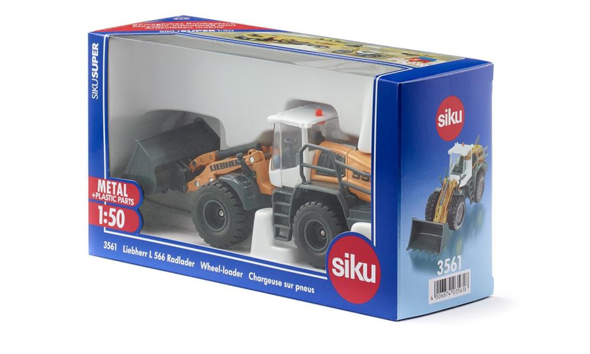 Siku 3561 liebherr l 556 shovel 17,1cm