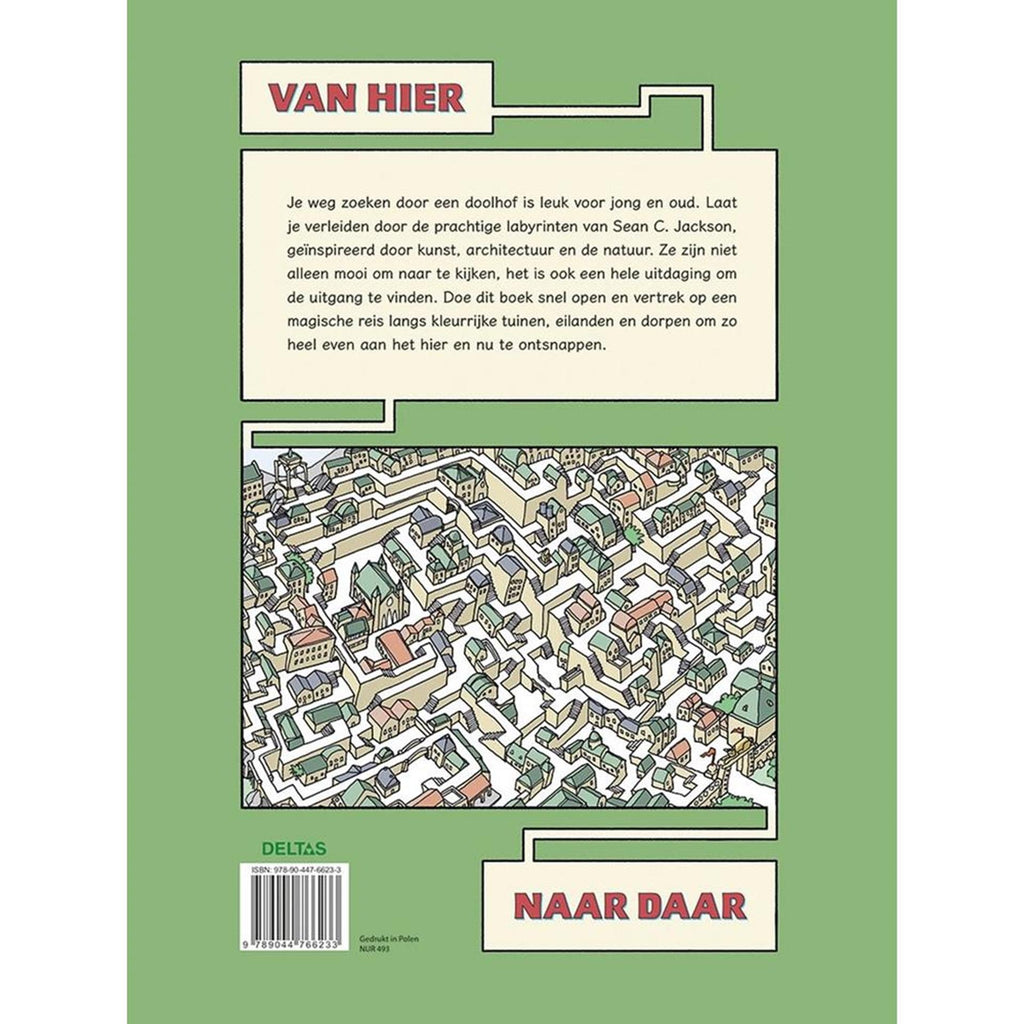 Deltas van hier naar daar - een boek vol doolhoven
