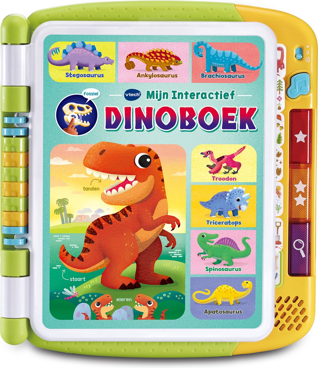 VTech Mein interaktives Dinosaurierbuch