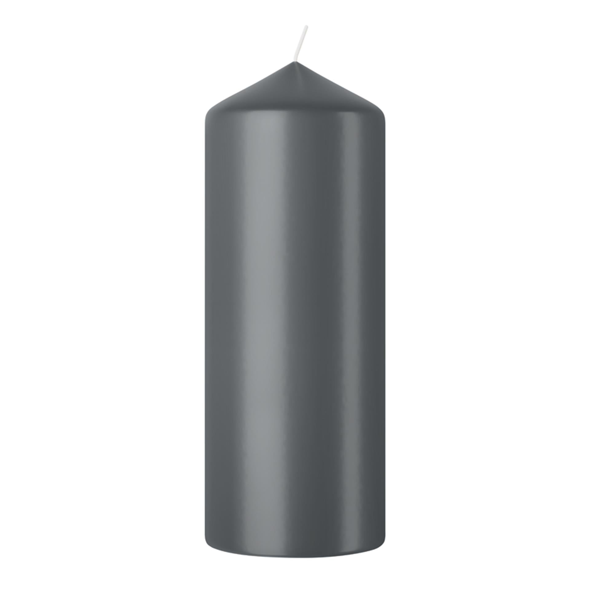 Bolsius stompkaars 150 58 stormy grey