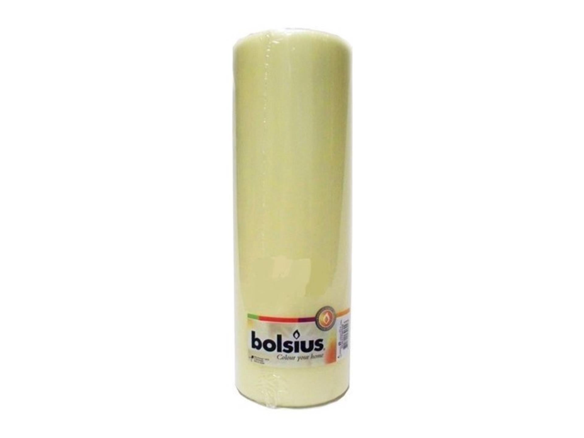 Bolsius stompkaars 300 100mm ivoor