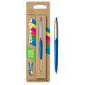 Parker jotter orginals balpen - medium punt - blauwe inkt - klassieke blauwe afwerking - 1 stuk