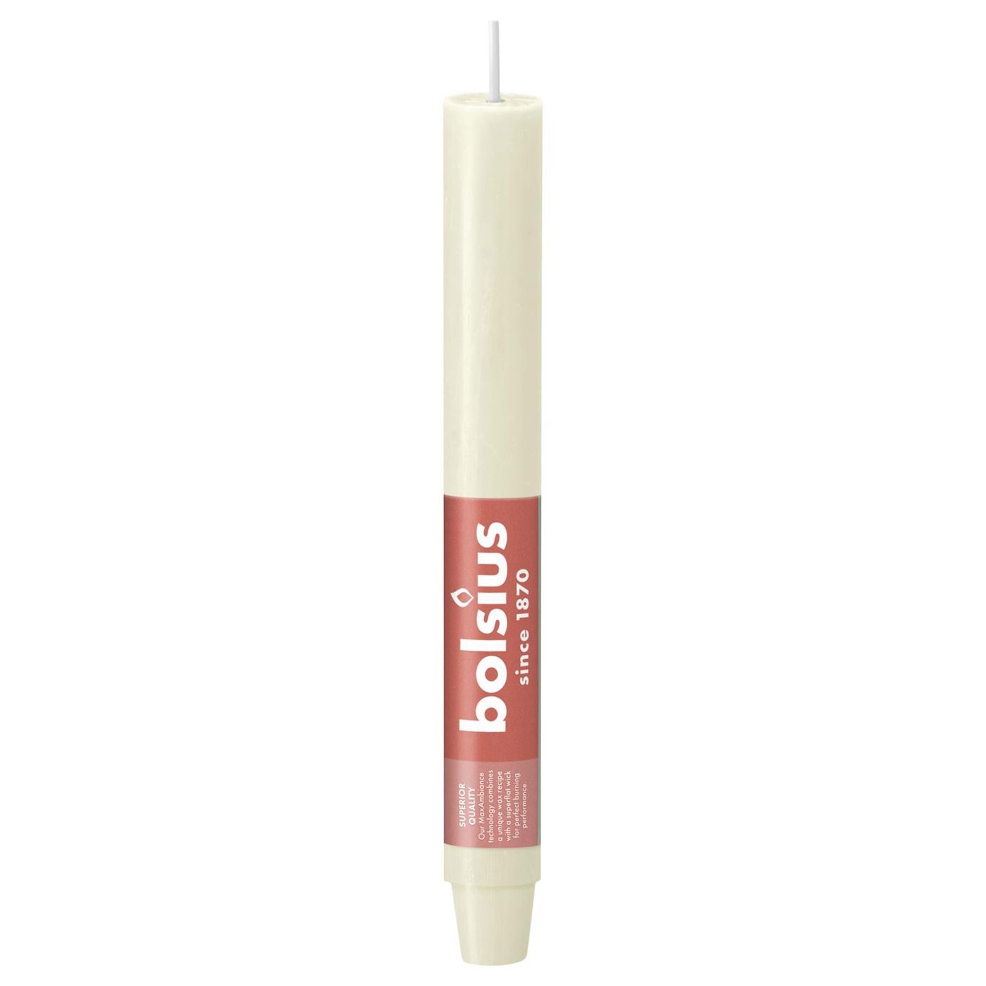 Bolsius tafelkaars xl 230 30 parel
