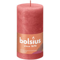 Bolsius rustiek stompkaars 130 68 pink