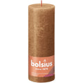Bolsius rustikale Säulenkerze 190 68 braun