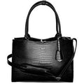 Dames laptoptas socha croco jet zwart