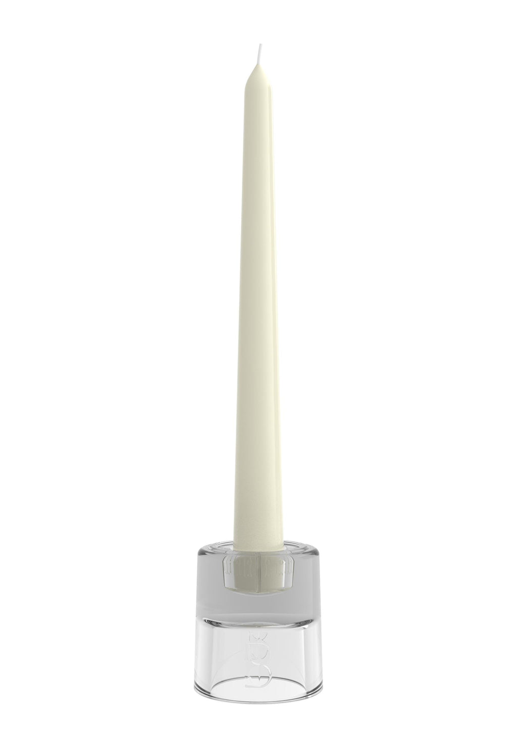 Bolsius kandelaar glas 2 in 1 rond