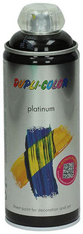 Motip 1002542 - 721106 platinum ral 9005 diep zwart 400 ml | 2 stuks
