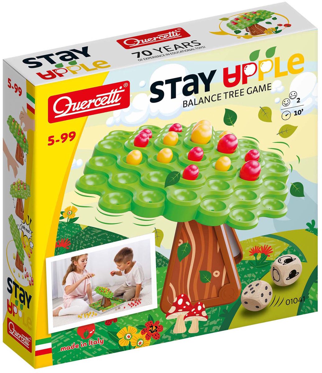 Quercetti Apfelbaum-Balancespiel