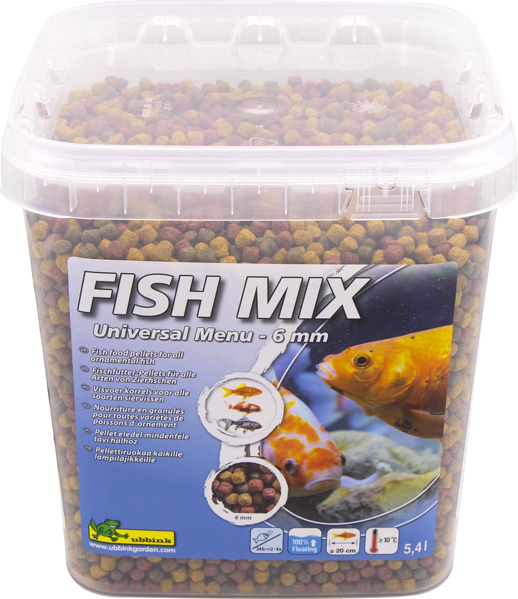 Ubbink Ubbink Fischfutter Fisch Mix Universal Menü 6 mm 5,4 l