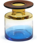 Serax - marie michielssen wind fire - vaas s - blauw amber - 18 ø