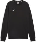 Puma teamgoal casuals crew neck sweat heren sporttrui - black- white m