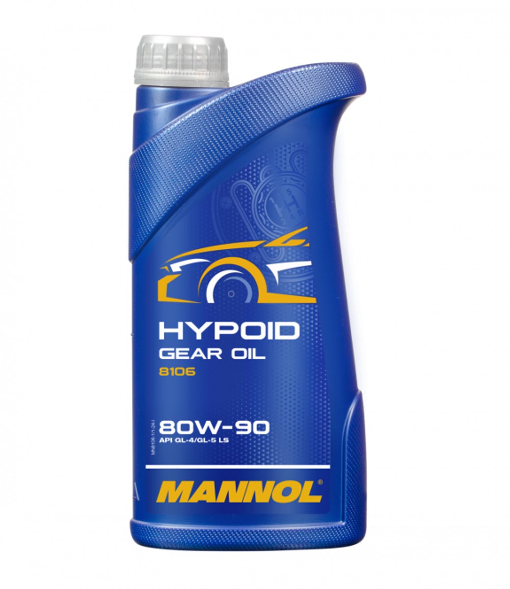 Mannol hypoid 80w90 versnellingsbakolie | tandwielolie | 1 liter