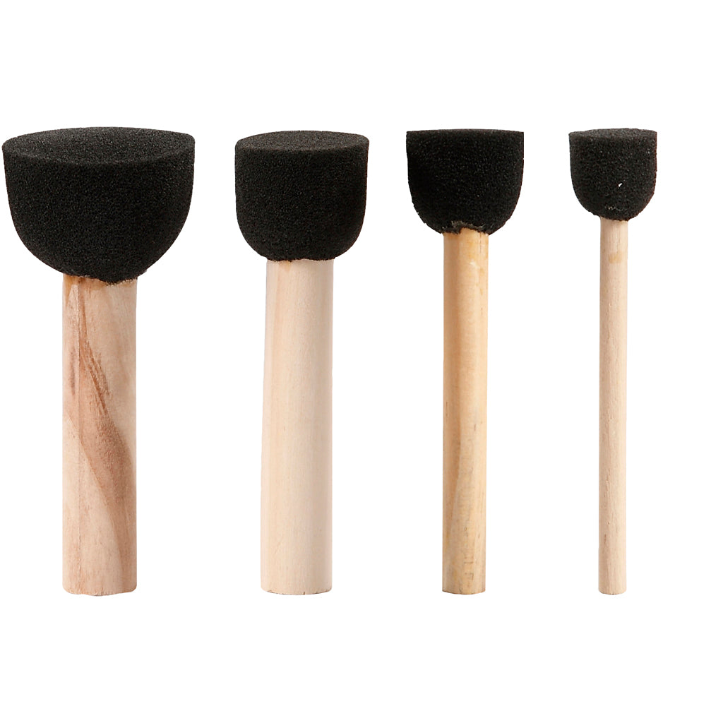 Creativ company foam tamponeerstokjes, 4 st.