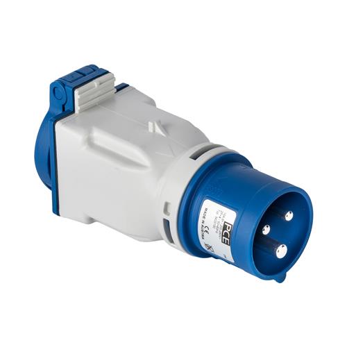 Keraf verloopstekker cee contra 220v oud
