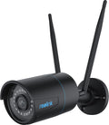 Reolink w320-b - 5 mp beveiligingscamera voor buiten, 2,4 5 ghz wifi, detectie van personen voertuigen dieren, 30 meter nachtzicht