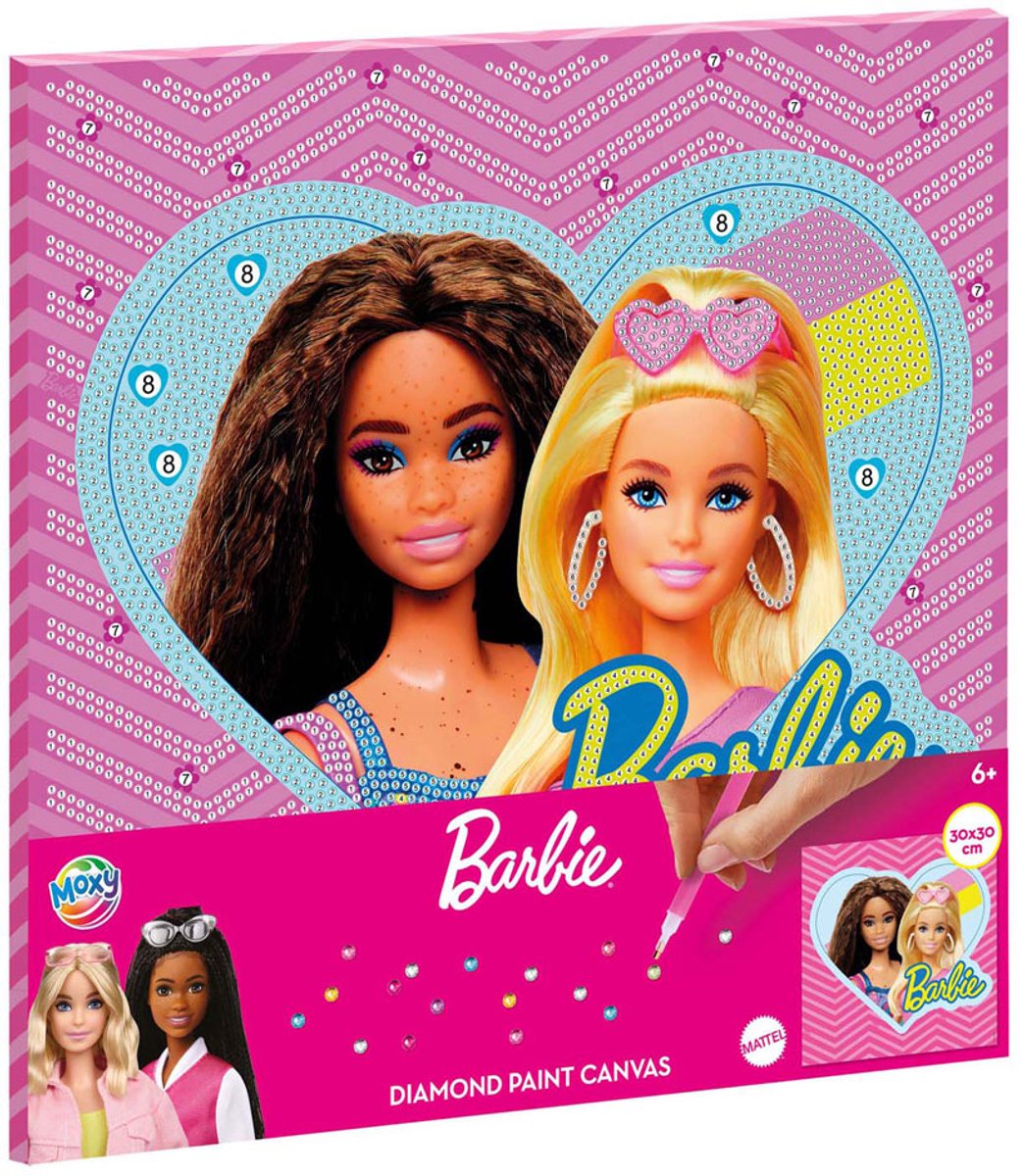 Kreative Bastelgruppe Diamantmalerei Leinwand Barbie