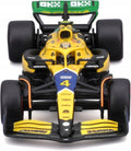 Bburago 1:43 race formula f1 - mclaren f1 team mcl38 (2024) #4 senna-editie met coureur en decor - uni
