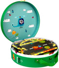 Barbo toys - mijn grote wegenpuzzel koffer 28 stukjes - ontworpen in denemarken - educatieve vloerpuzzel - puzzel voor jongens en meisjes - multicolor - vanaf 3 jaar